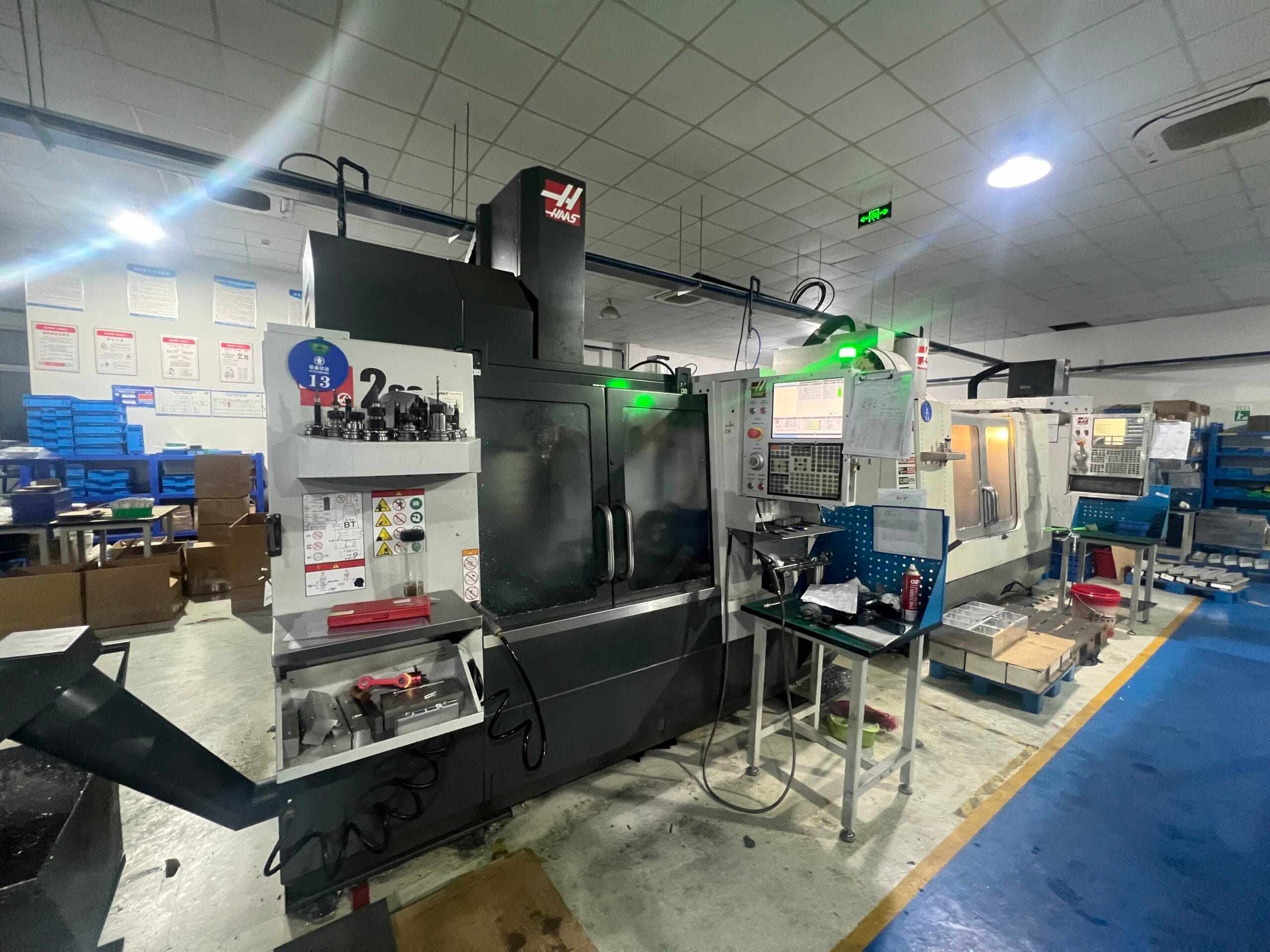 CNC turning and milling workshop Precimach factory