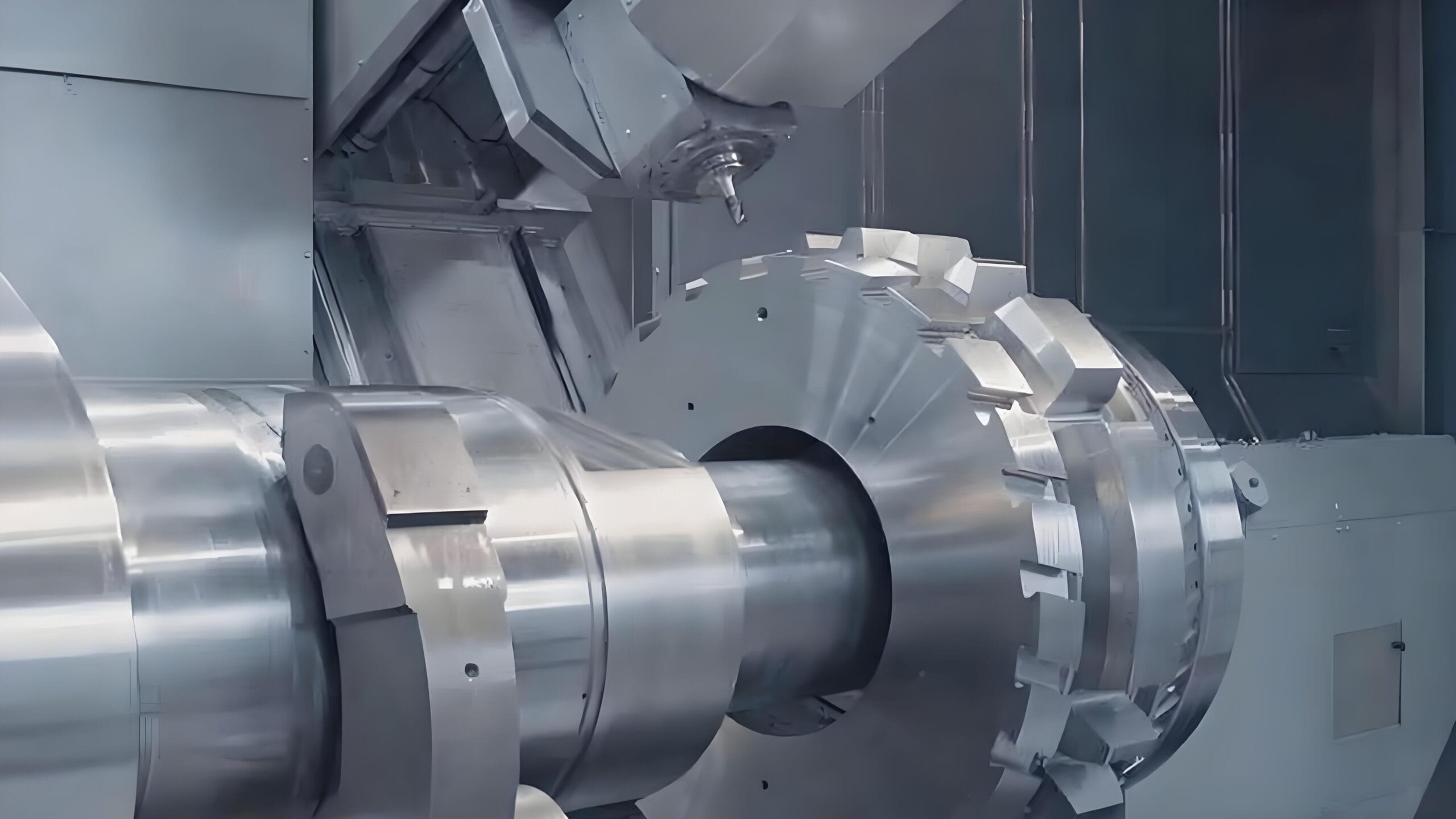 5-axis CNC machining turn-mill complex geometry single clamping setup