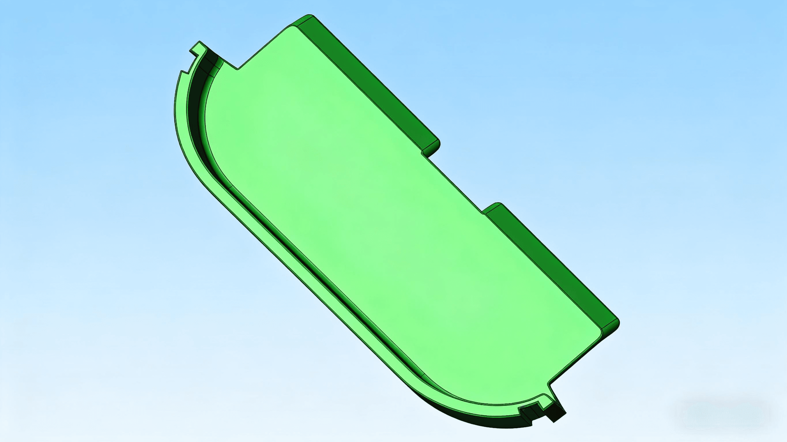 Medical PEEK CNC machining — precision 5-axis milled PEEK ZA-500 tray filler component for Class II pulse generator device by Precimach