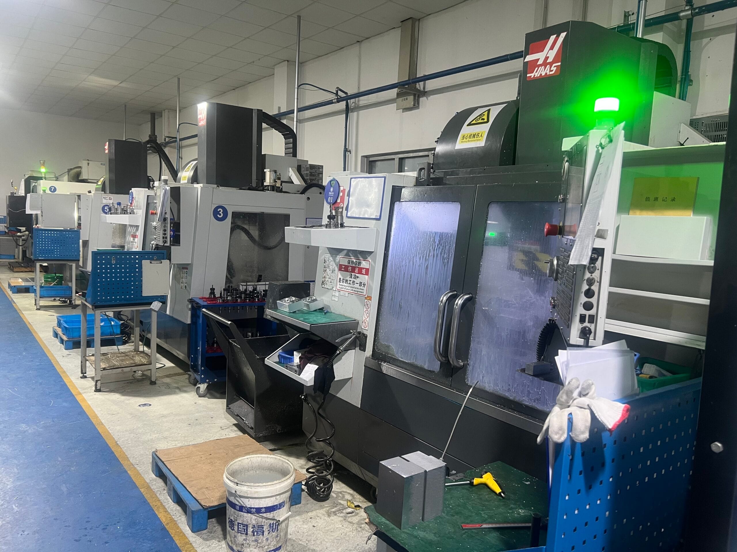 CNC turning and milling workshop Precimach factory