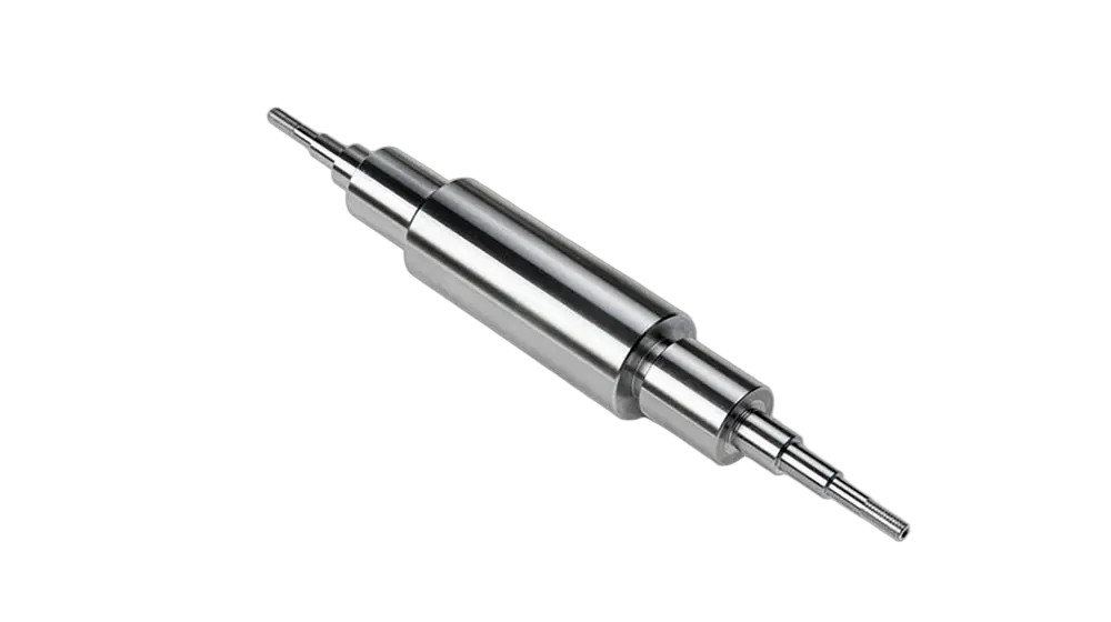 Precision CNC turned stepped shaft — multi-diameter step shaft for gearbox and motor